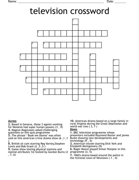 This clue was last seen on NYTimes June 24, 2020 Puzzle. . Be part of as a tv show nyt crossword